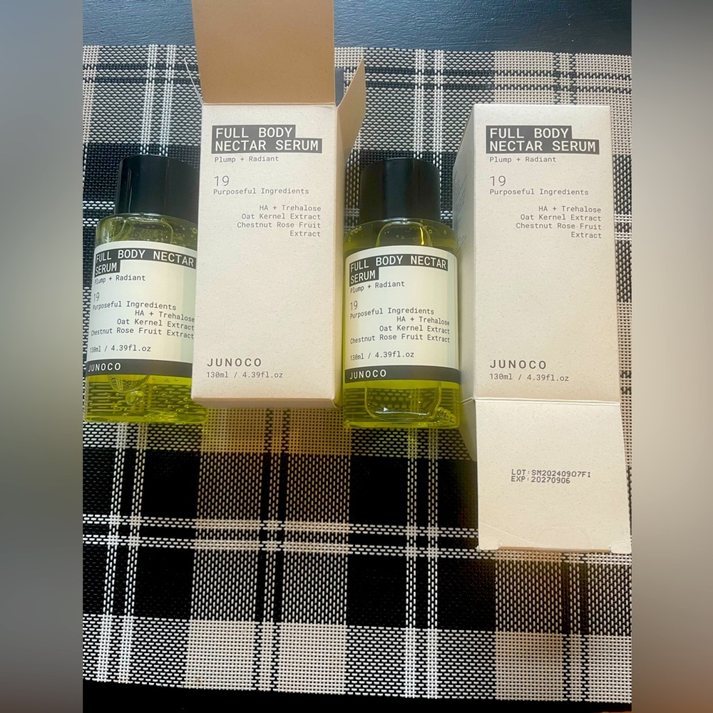 Junoco body oils.  Floral scent
